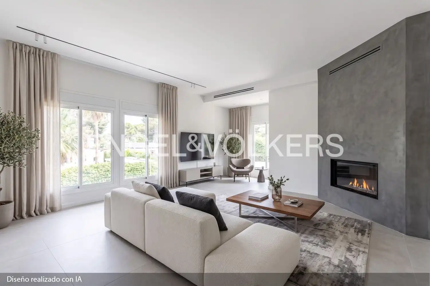 Sala de estar de Casa o chalet en venta en Paterna con Calefacción, Jardín privado y Terraza