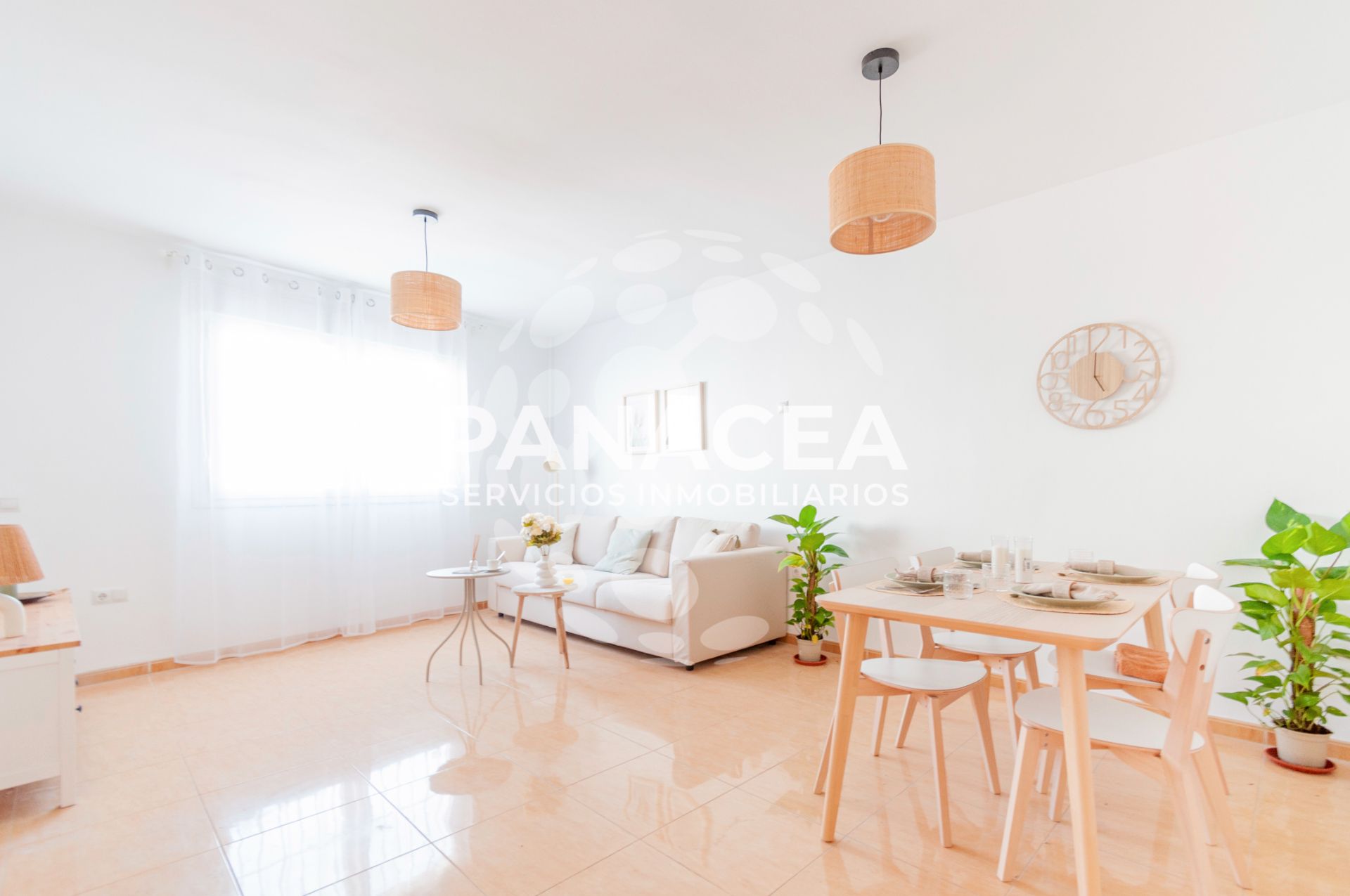 Dining room of Single-family semi-detached for sale in Berja  with Furnished, Washing machine and Microwave