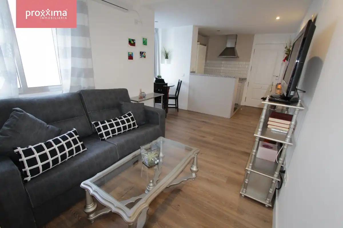 Sala de estar de Apartamento de alquiler en Sevilla con Calefacción