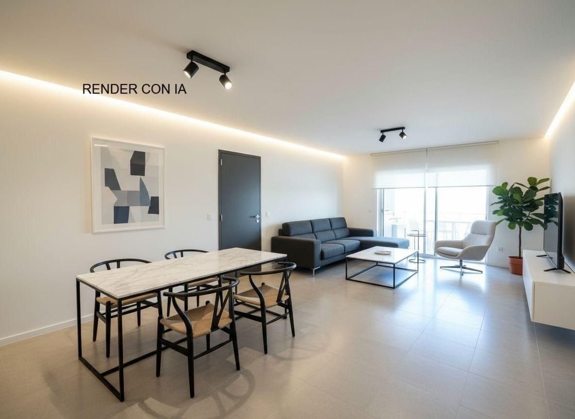 Sala de estar de Piso en venta en El Masnou con Aire acondicionado, Terraza y Trastero