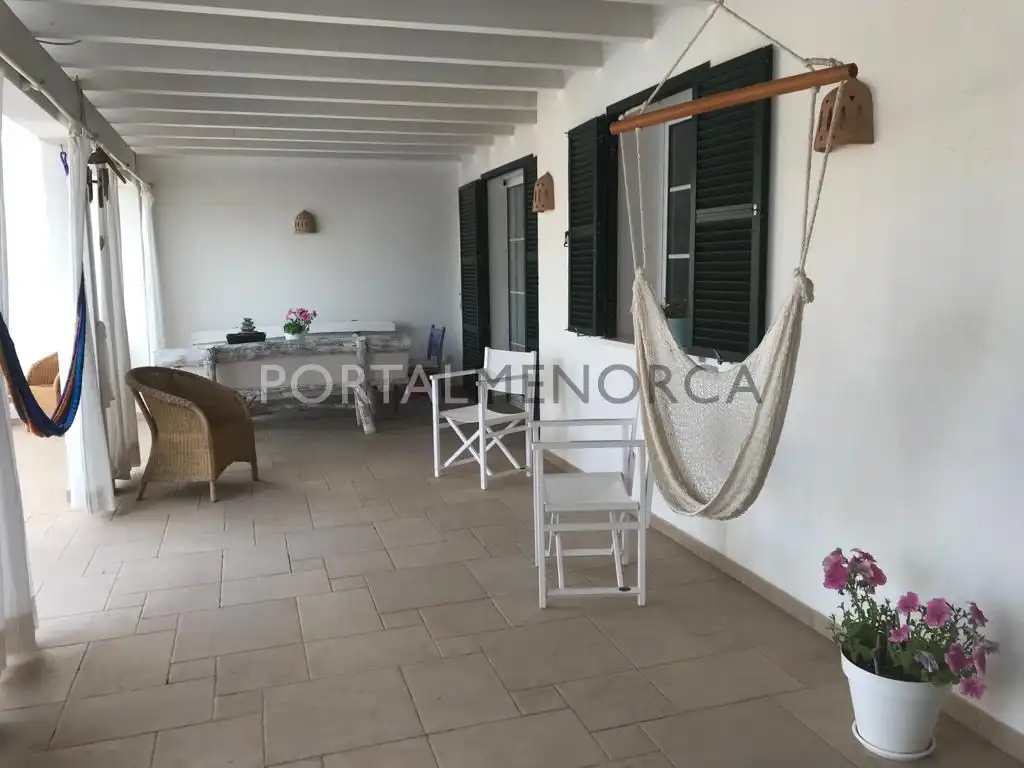 Terrassa de Finca rústica en venda en Maó - Mahón amb Calefacció i Piscina