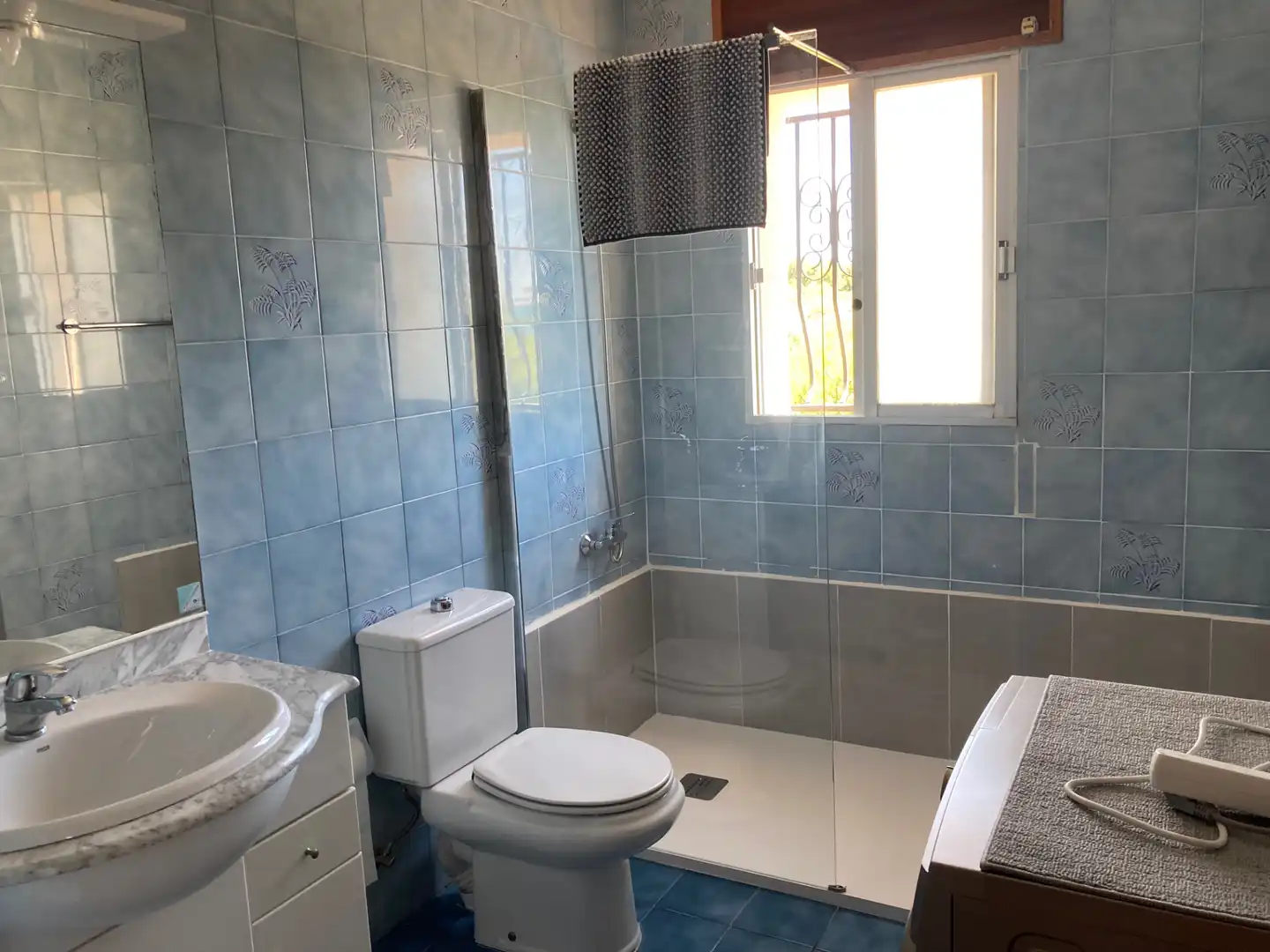 Bany de Casa o xalet de lloguer en Peñíscola / Peníscola amb Aire condicionat, Jardí privat i Terrassa