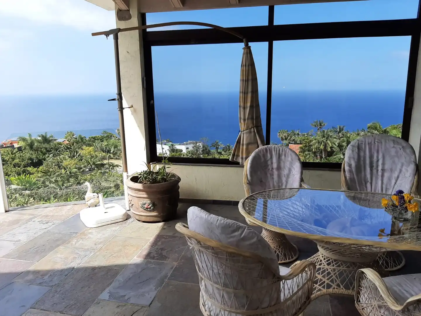 Terraza de Casa o chalet en venta en Santa Úrsula con Jardín privado, Terraza y Piscina