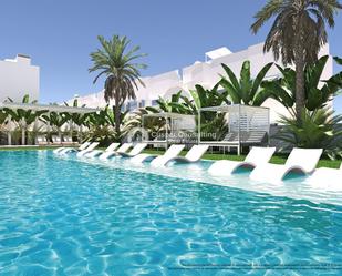 Swimming pool of Apartment for sale in Pilar de la Horadada  with Air Conditioner, Heating and Private garden