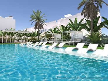 Apartamento con piscina en venta en Anzuelo