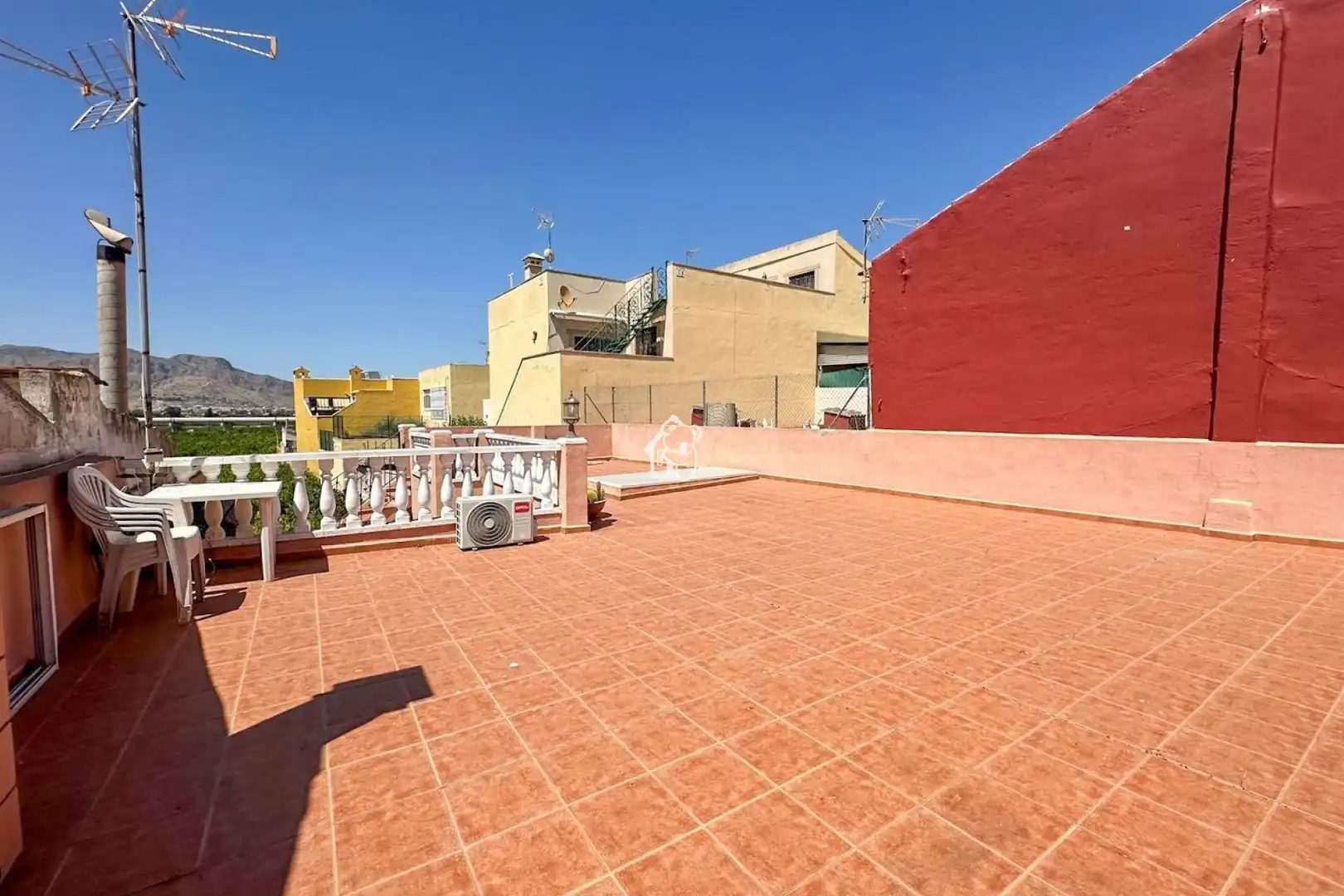 Terrassa de Casa o xalet en venda en Orihuela amb Aire condicionat, Jardí privat i Terrassa