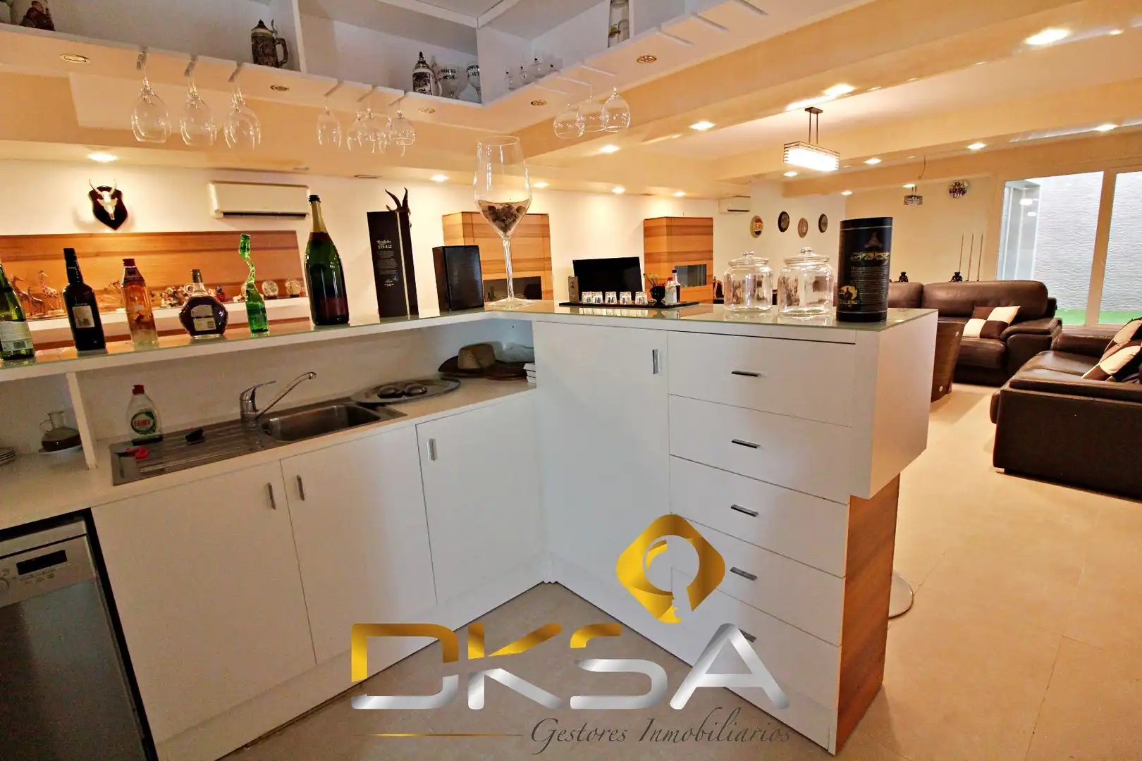 Cocina de Casa o chalet en venta en Vila-real con Aire acondicionado, Calefacción y Jardín privado