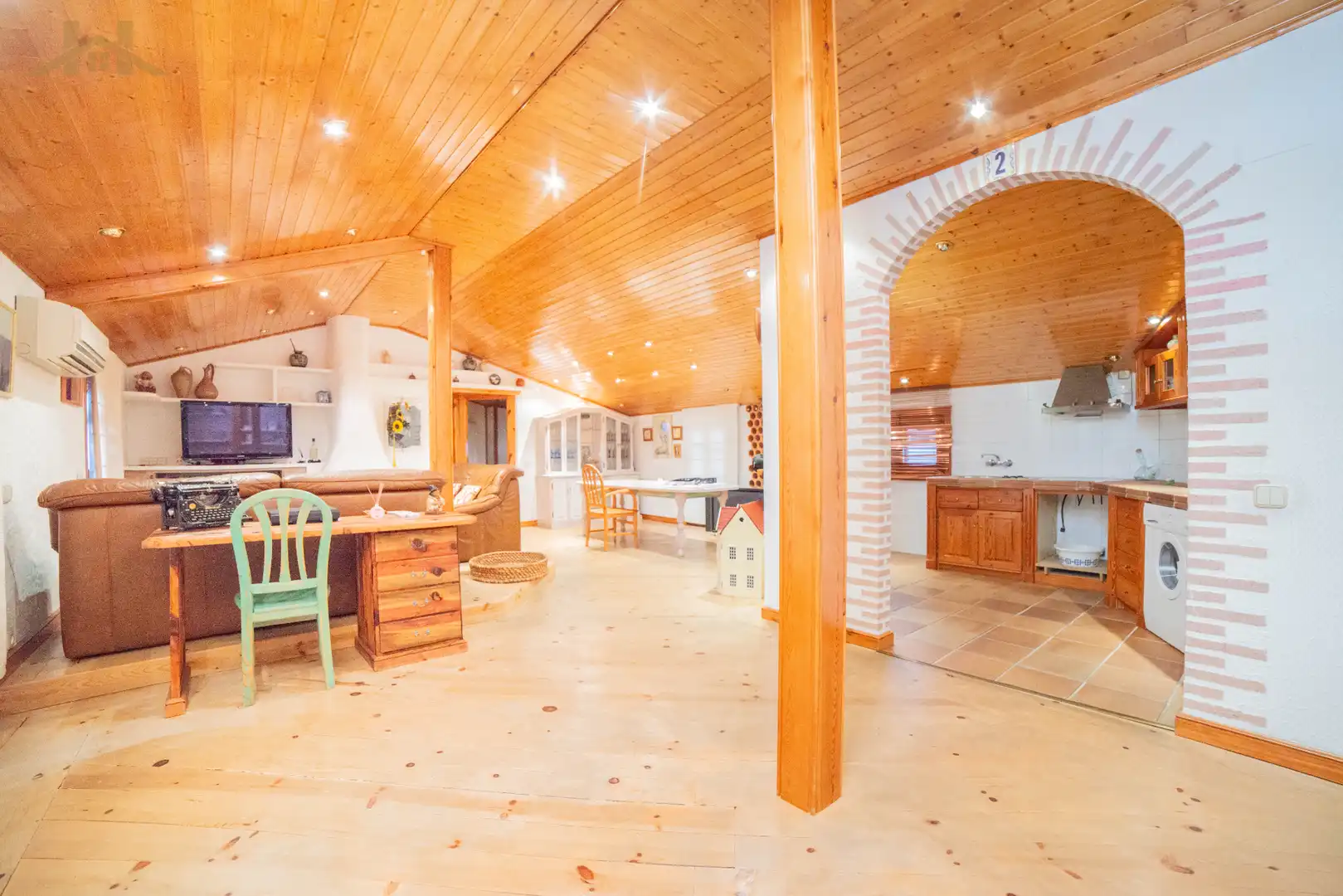 Cocina de Casa adosada en venta en Ciempozuelos con Aire acondicionado, Calefacción y Piscina