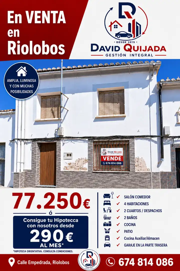 Maison mitoyenne à vendre à Calle Empedrada 12