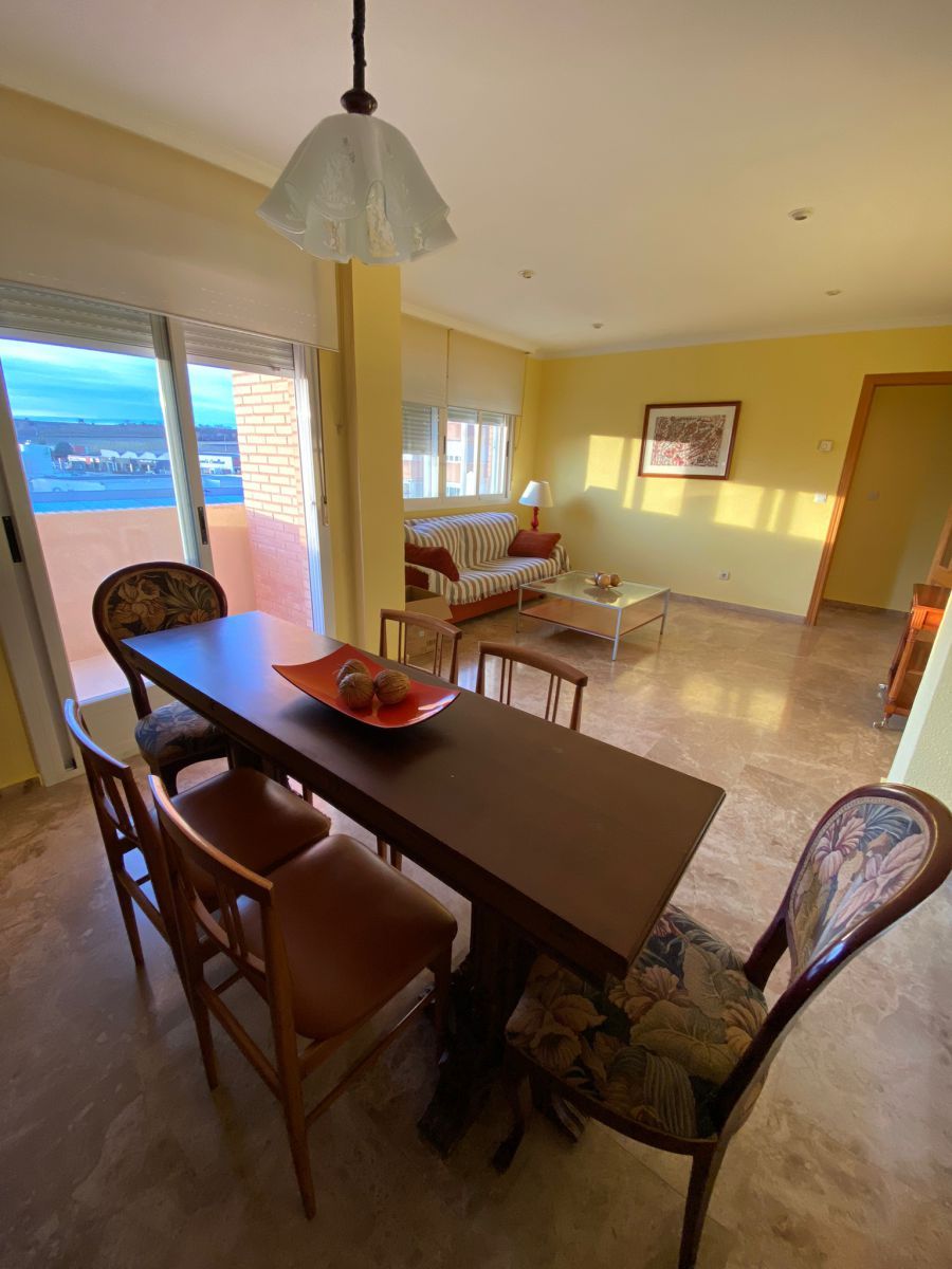 Dining room of Flat to rent in Cuenca Capital  with Heating, Terrace and Furnished