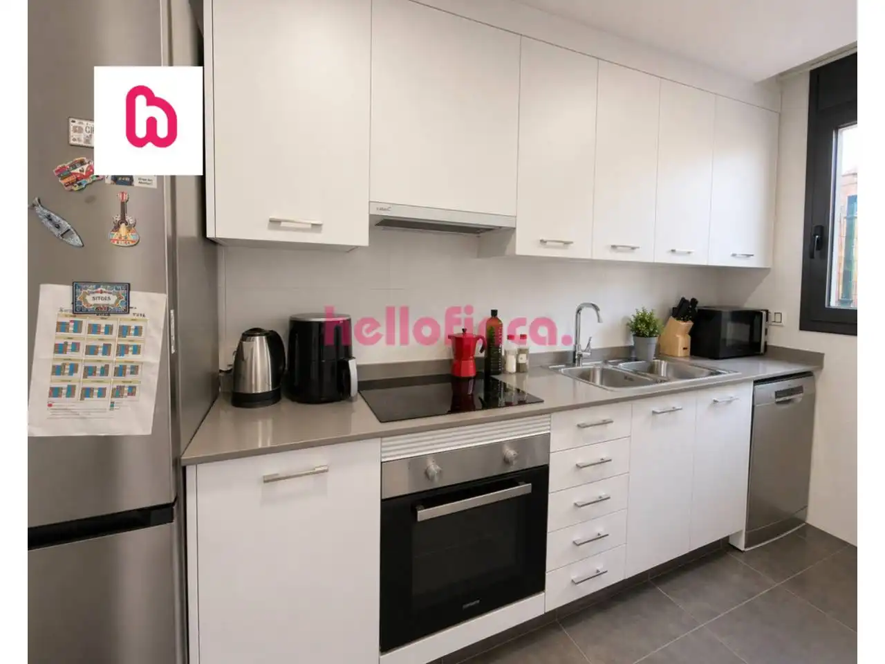 Cuina de Pis en venda en Prats de Lluçanès amb Aire condicionat, Calefacció i Parquet