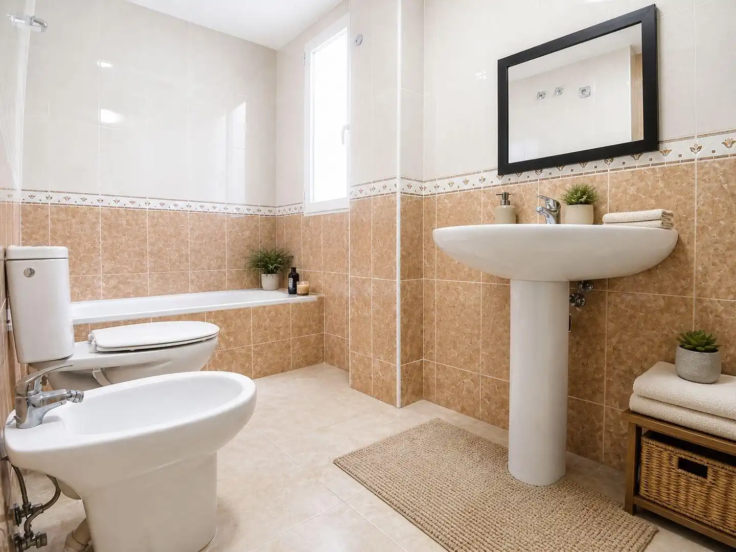 Badezimmer von Wohnung zum Verkauf in Ceutí mit Abstellraum und Möbliert