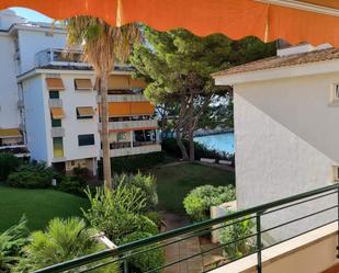 Jardí de Apartament de lloguer en Calvià amb Aire condicionat