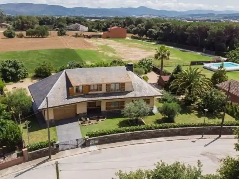 Vista exterior de Casa o xalet en venda en Sant Antoni de Vilamajor amb Aire condicionat i Balcó