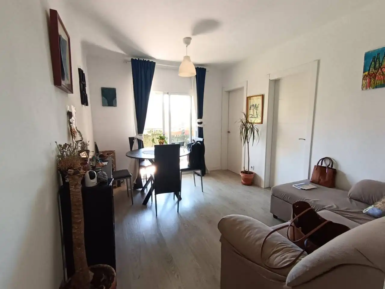 Wohnzimmer von Wohnung zum Verkauf in L'Hospitalet de Llobregat mit Heizung und Balkon