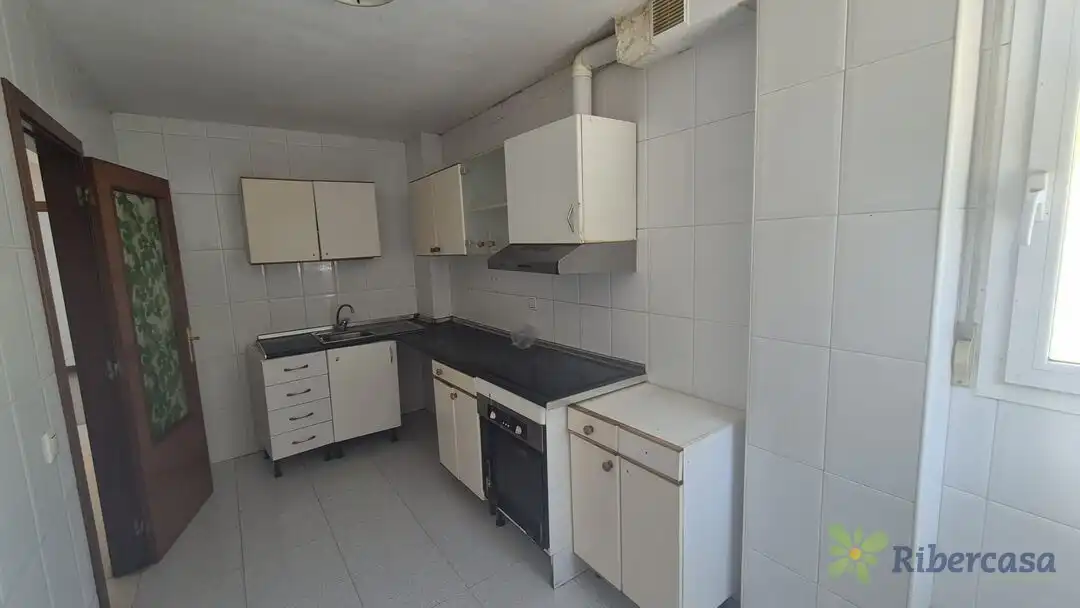 Kitchen of Houses for sale in Fustiñana  with Private garden and Balcony