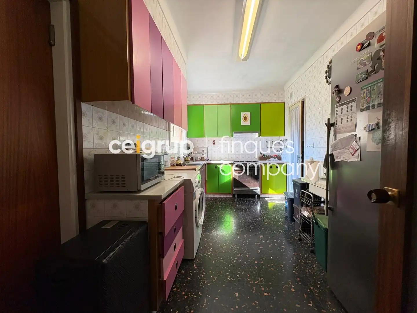 Cocina de Piso en venta en Sarrià de Ter con Calefacción y Terraza