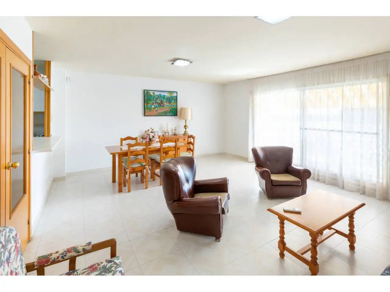 Living room of Flat for sale in Cambrils  with Air Conditioner, Terrace and Furnished