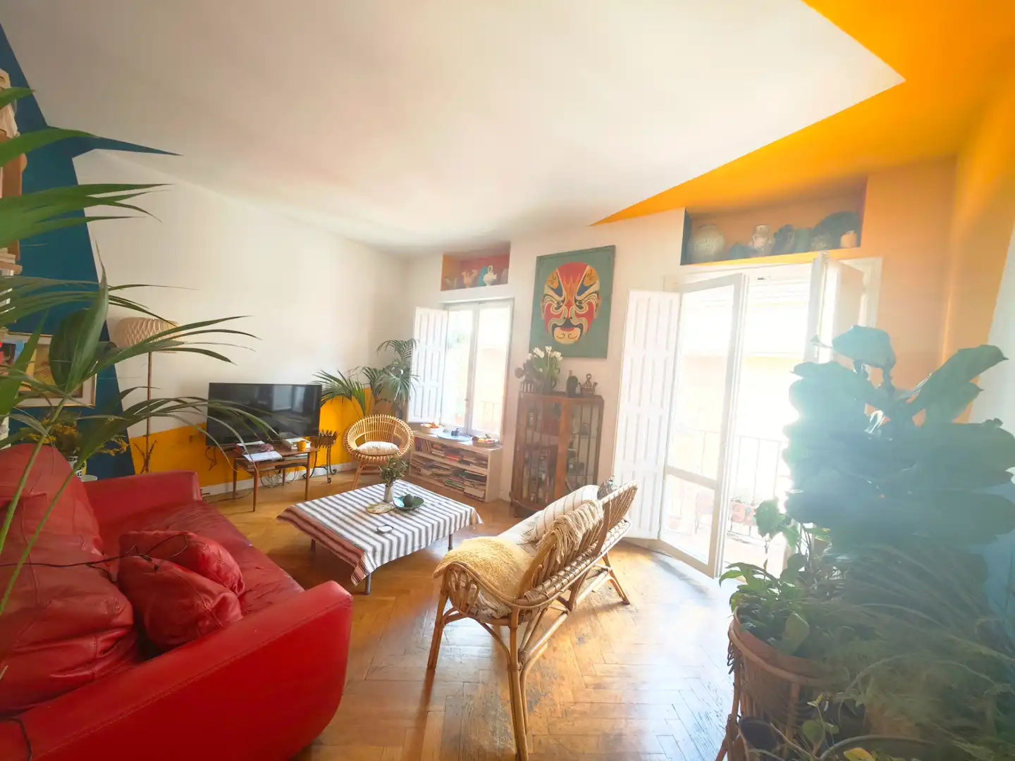 Sala d'estar de Pis en venda en Madrid amb Calefacció, Parquet i Forn