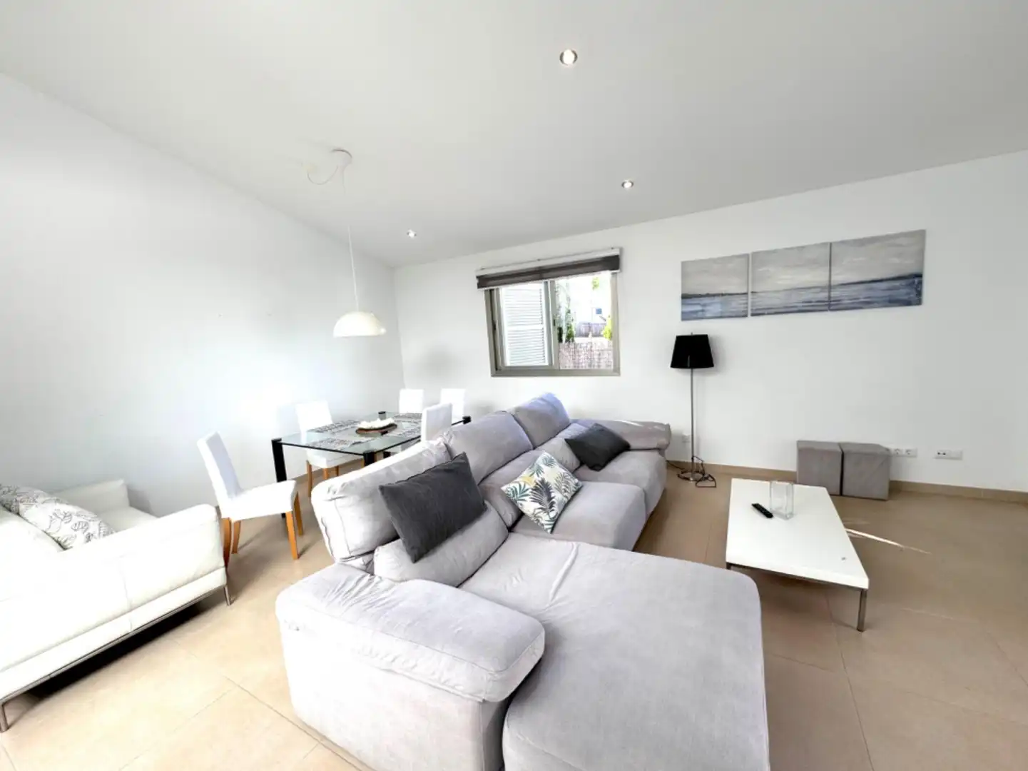 Living room of Houses for rent in Alcúdia  with Air Conditioner, Heating and Terrace
