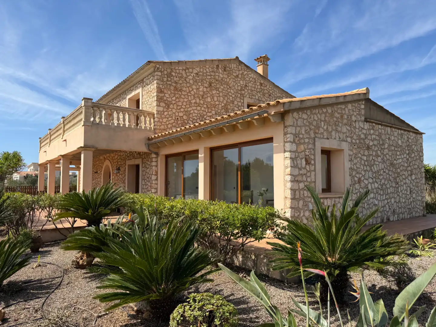 Außenansicht von Country house zur Miete in Manacor mit Klimaanlage, Heizung und Privatgarten