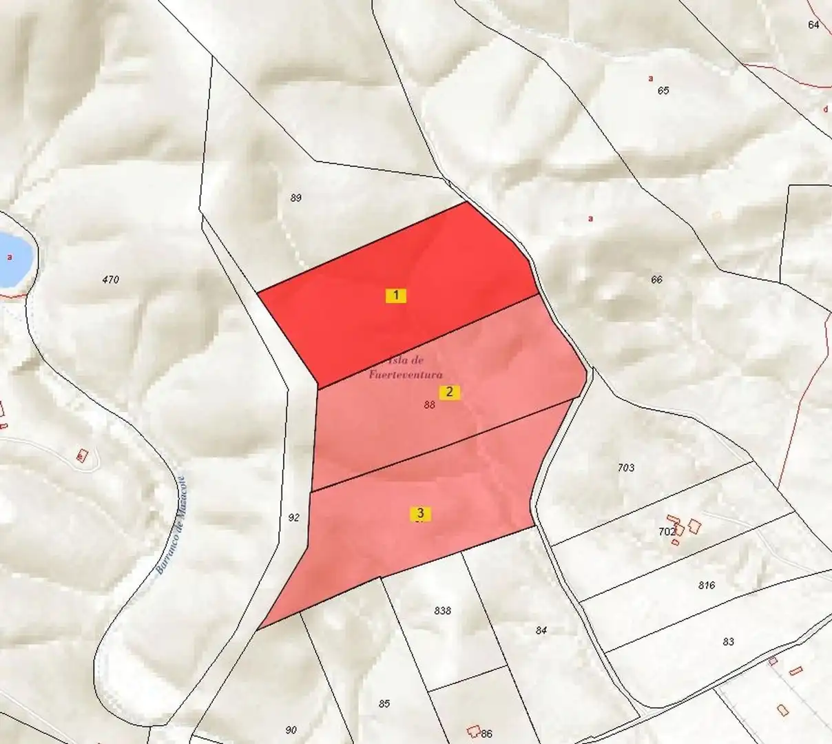 Terreno en venta en Tuineje