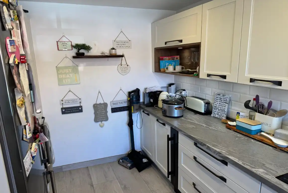 Cocina de Casa adosada en venta en Estepona con Aire acondicionado, Calefacción y Jardín privado
