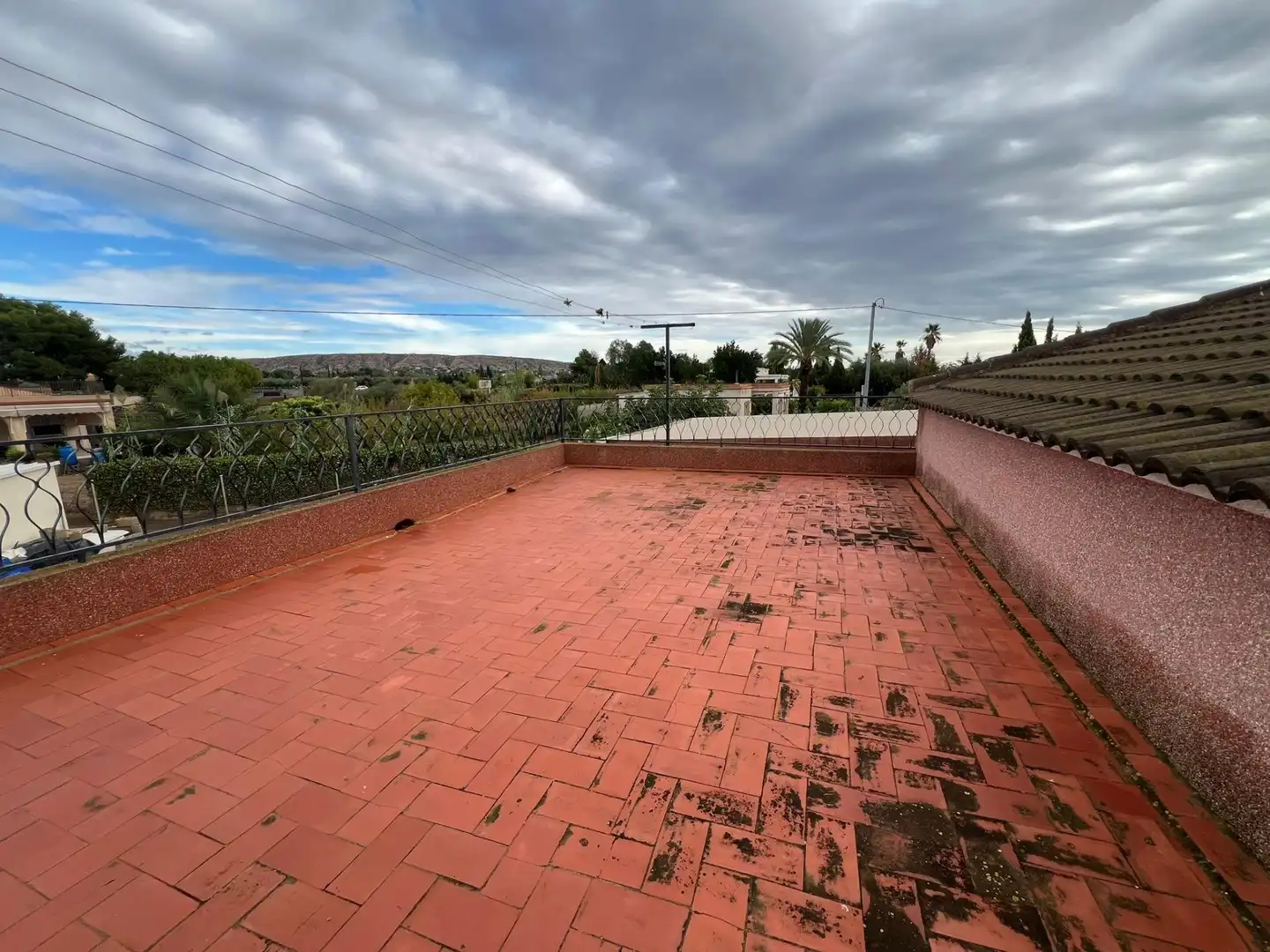 Terrassa de Casa o xalet en venda en Elche / Elx amb Jardí privat, Terrassa i Piscina