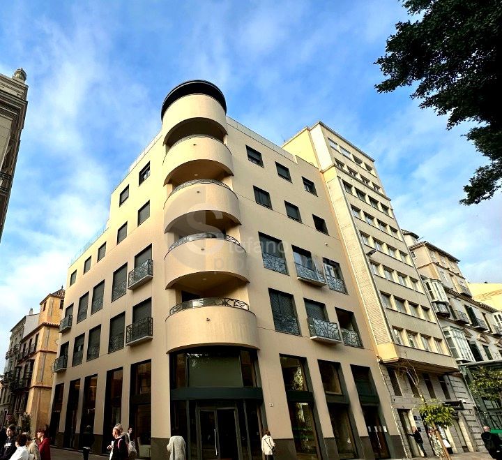 Exterior view of Flat for sale in Málaga Capital  with Air Conditioner, Heating and Terrace
