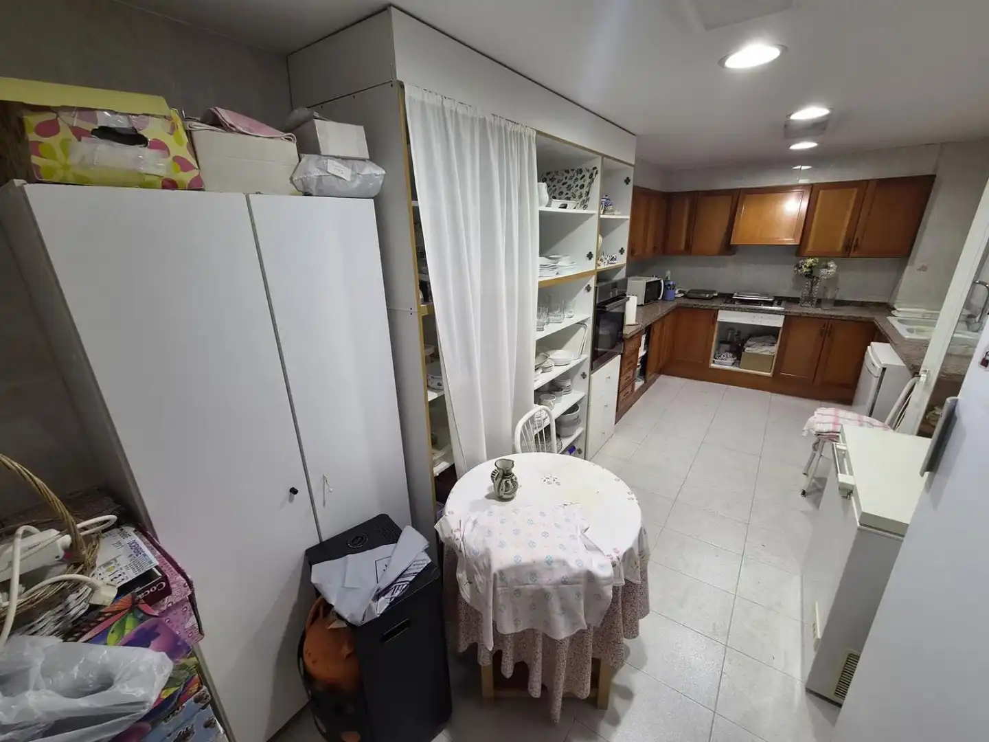 Kitchen of Flat for sale in Castellón de la Plana / Castelló de la Plana  with Heating, Terrace and Storage room