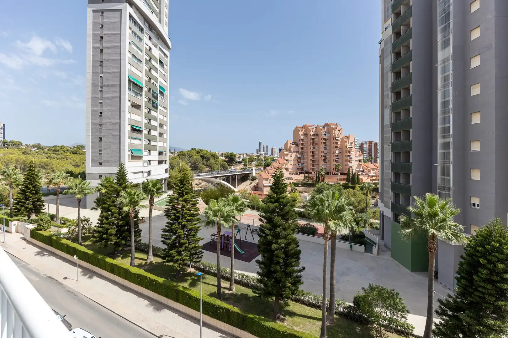 Exterior view of Apartments for sale in Benidorm  with Swimming Pool, Furnished and Community pool