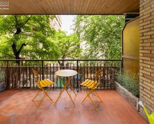 Terrace of Flat to rent in  Granada Capital  with Heating, Terrace and Furnished