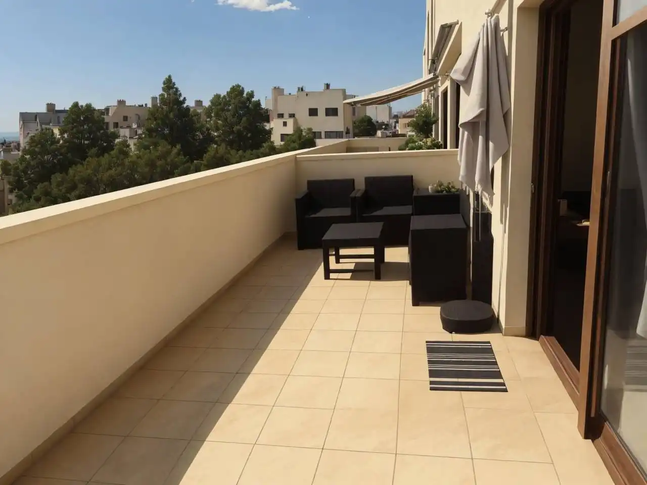 Terrace of Attic for rent in San Jorge / Sant Jordi  with Air Conditioner, Heating and Terrace