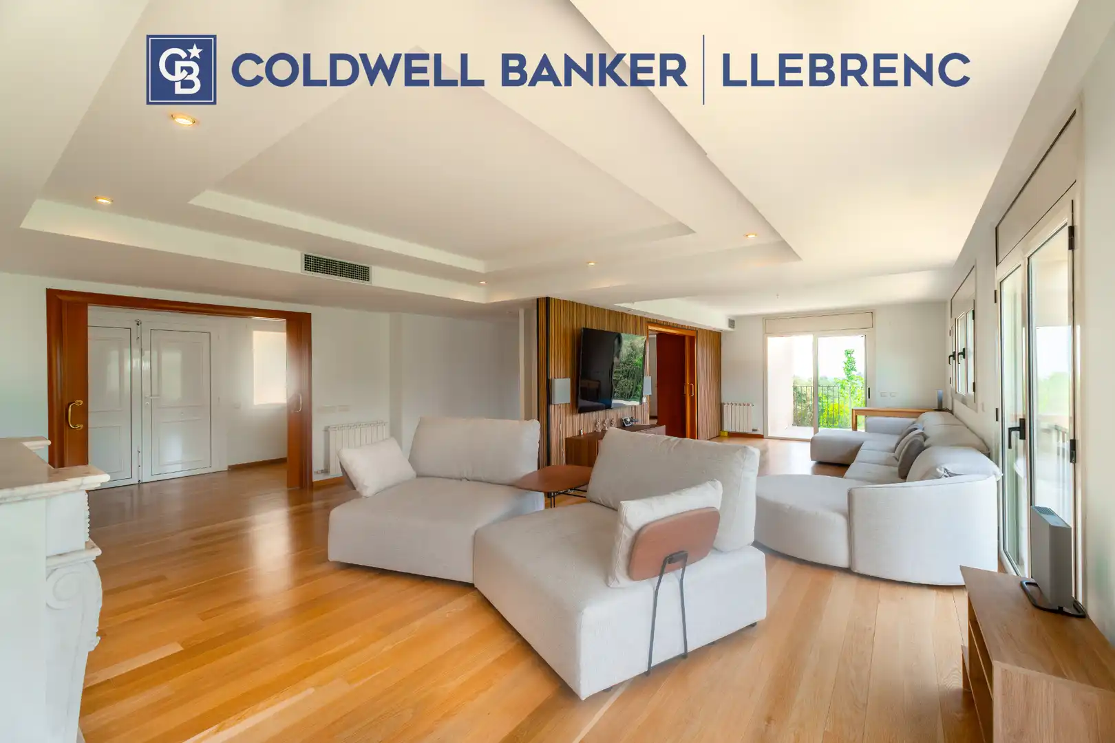 Sala de estar de Casa o chalet de alquiler en Barcelona con Aire acondicionado, Calefacción y Jardín privado