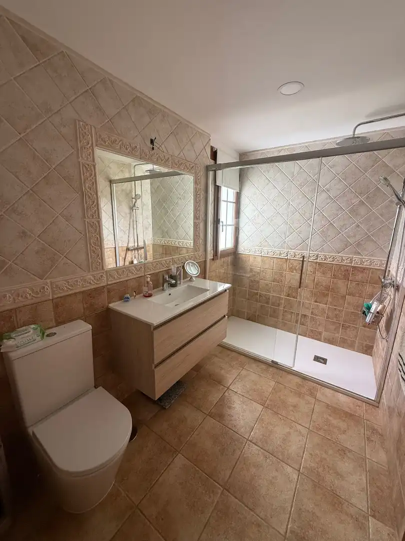 Bathroom of Houses for sale in La Oliva  with Private garden, Terrace and Storage room
