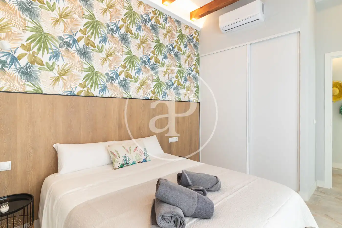 Schlafzimmer von Wohnung zum Verkauf in Valencia mit Klimaanlage, Heizung und Terrasse