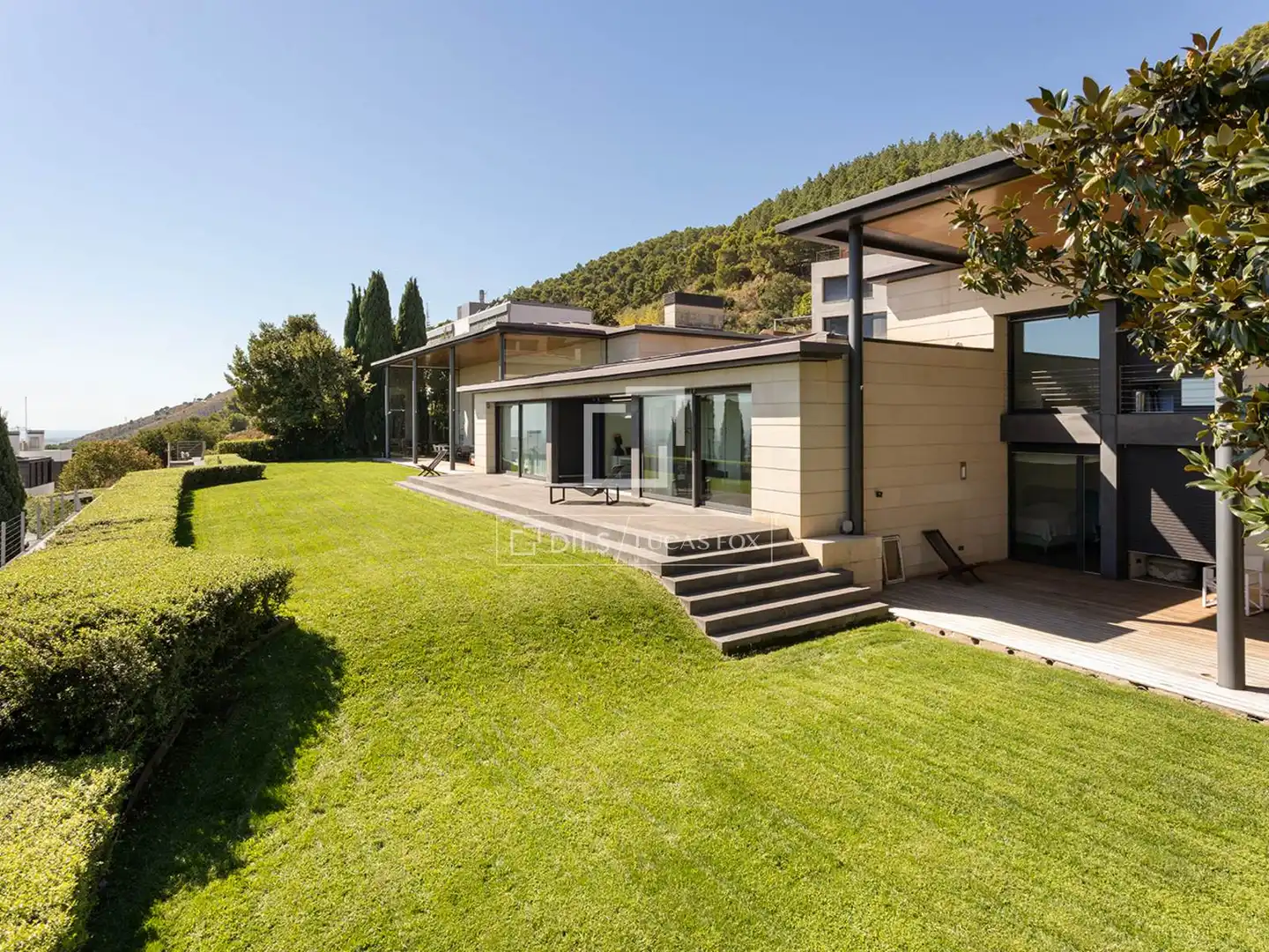 Vista exterior de Casa o chalet en venta en Sarrià - Sant Gervasi