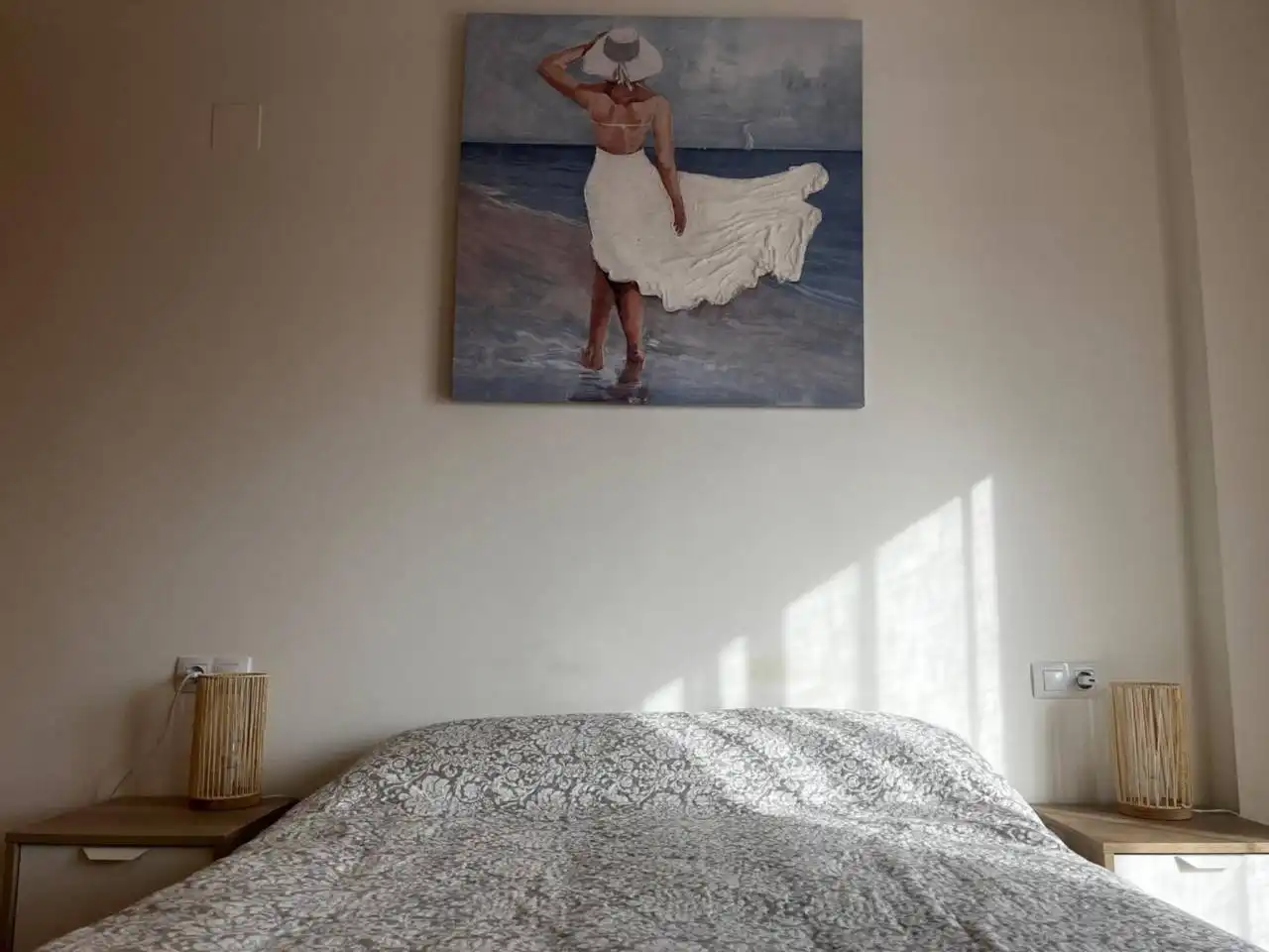 Schlafzimmer von Wohnung zum Verkauf in San Jorge / Sant Jordi mit Klimaanlage, Heizung und Terrasse