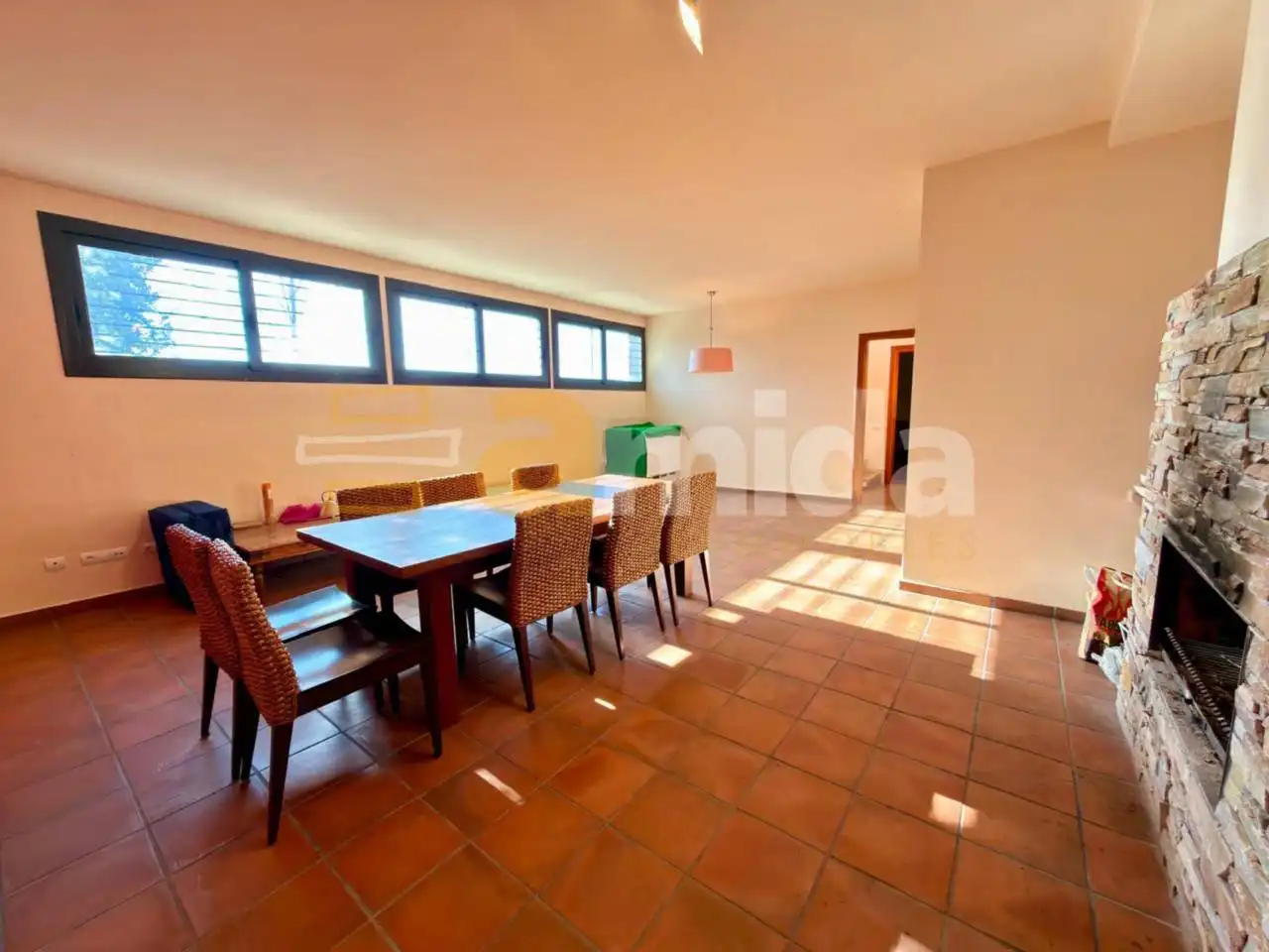 Dining room of Houses for sale in Terrassa  with Heating, Private garden and Parquet flooring