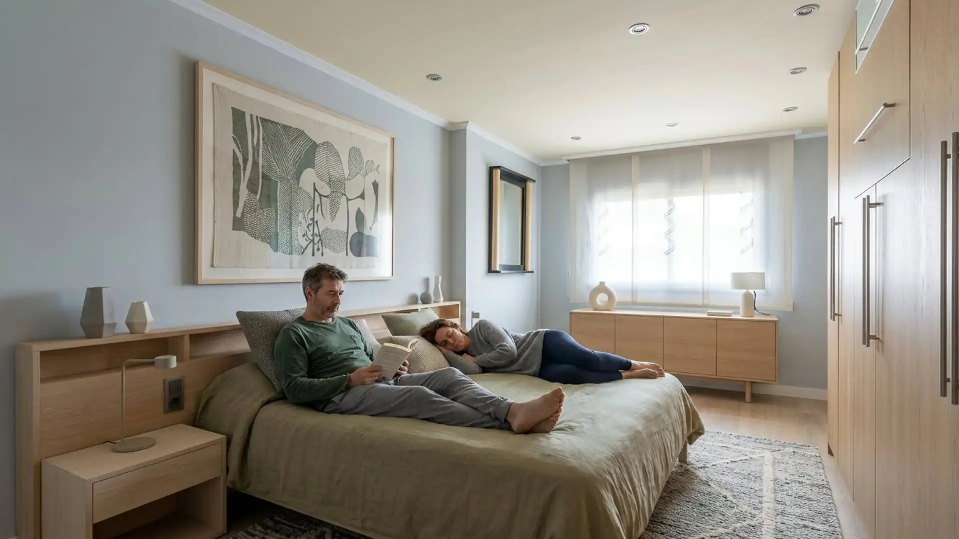 Bedroom of Houses for sale in Viladecavalls  with Air Conditioner, Heating and Private garden