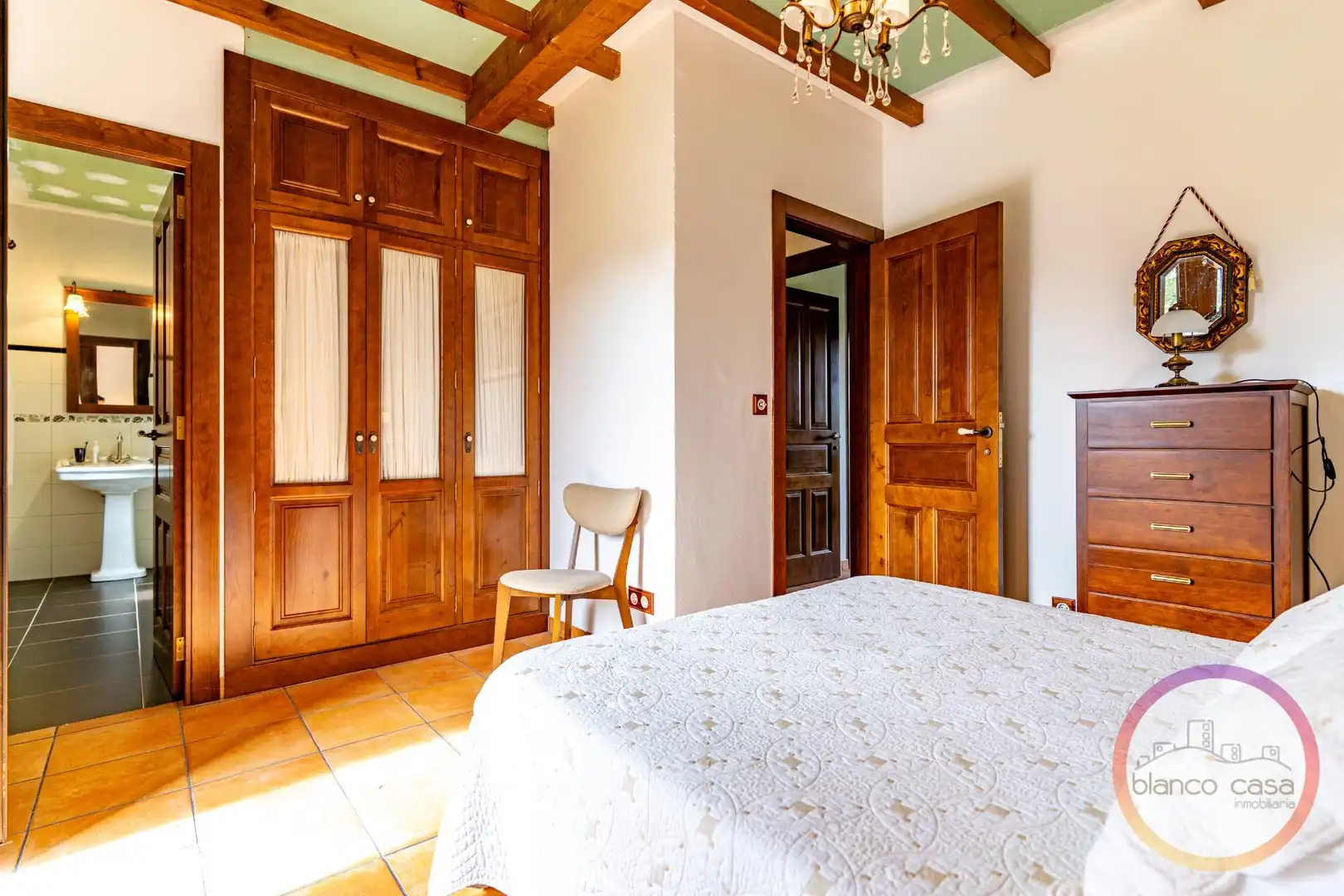 Habitación de Casa o chalet en venta en Malpica de Bergantiños con Amueblado y Balcón