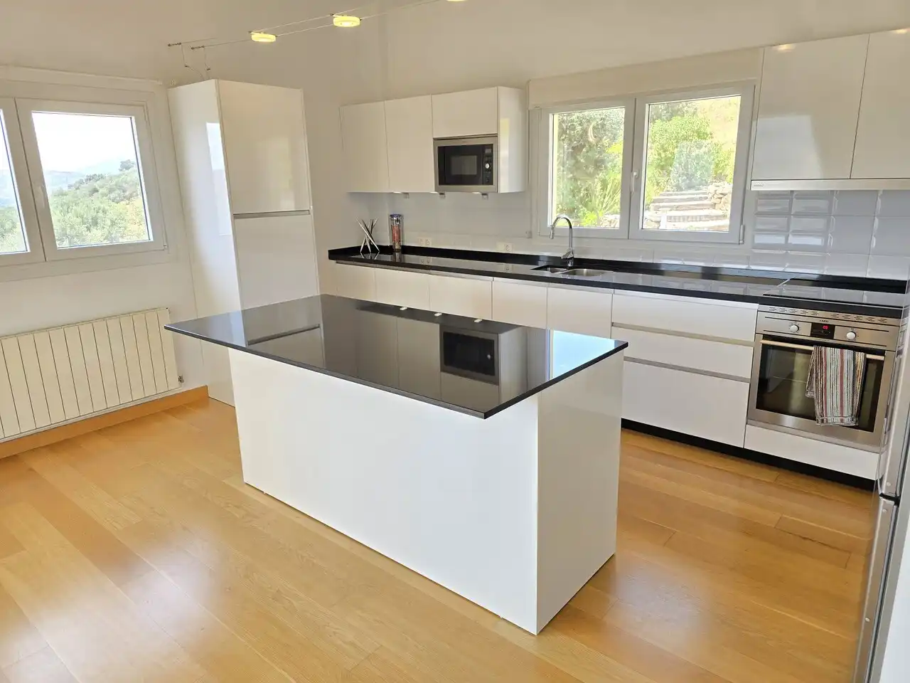 Kitchen of Houses for sale in Alcaucín  with Air Conditioner, Terrace and Swimming Pool
