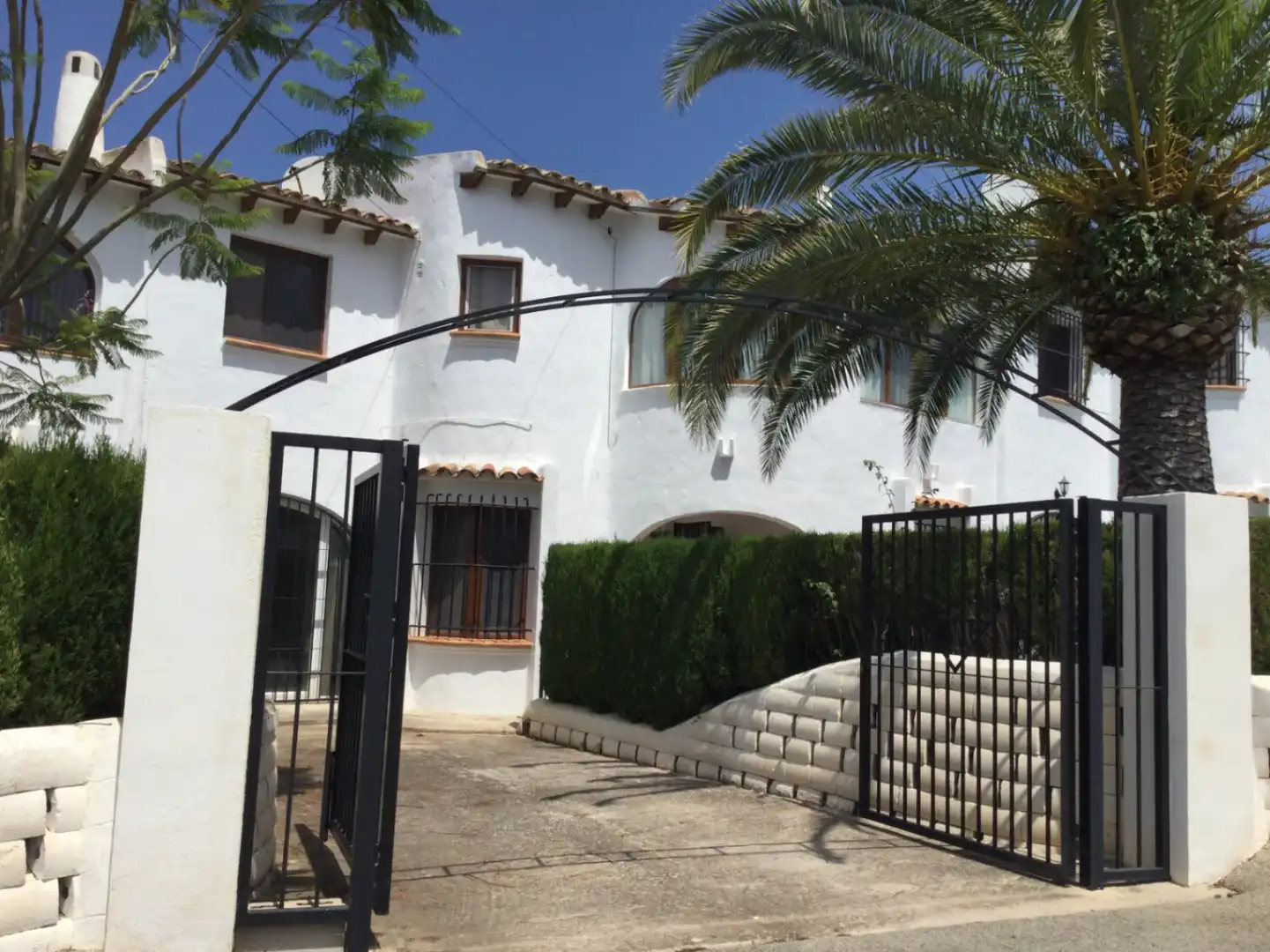 Jardí de Casa o xalet en venda en Calpe / Calp amb Aire condicionat, Calefacció i Terrassa