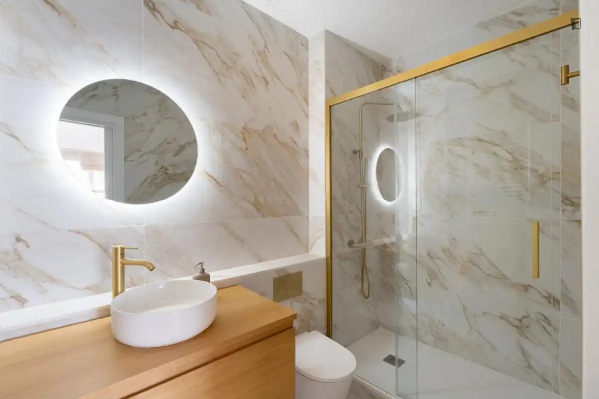 Baño de Apartamento de alquiler en Tetuán