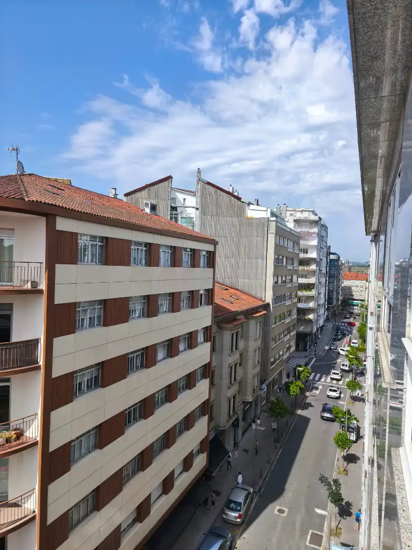 Exterior view of Flat for rent in Santiago de Compostela   with Heating and Furnished