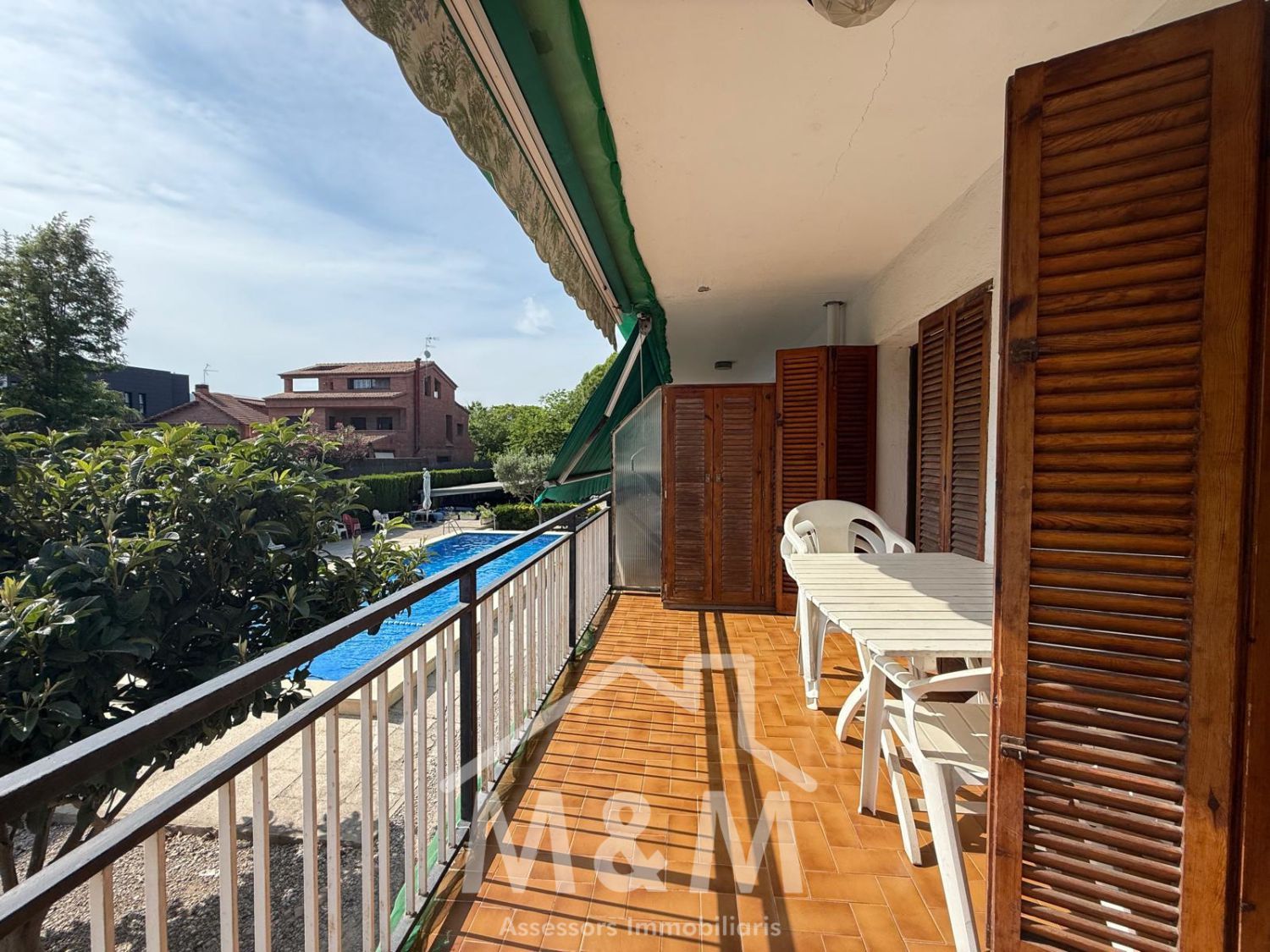 Balcony of Flat to rent in Castelldefels  with Terrace and Community pool