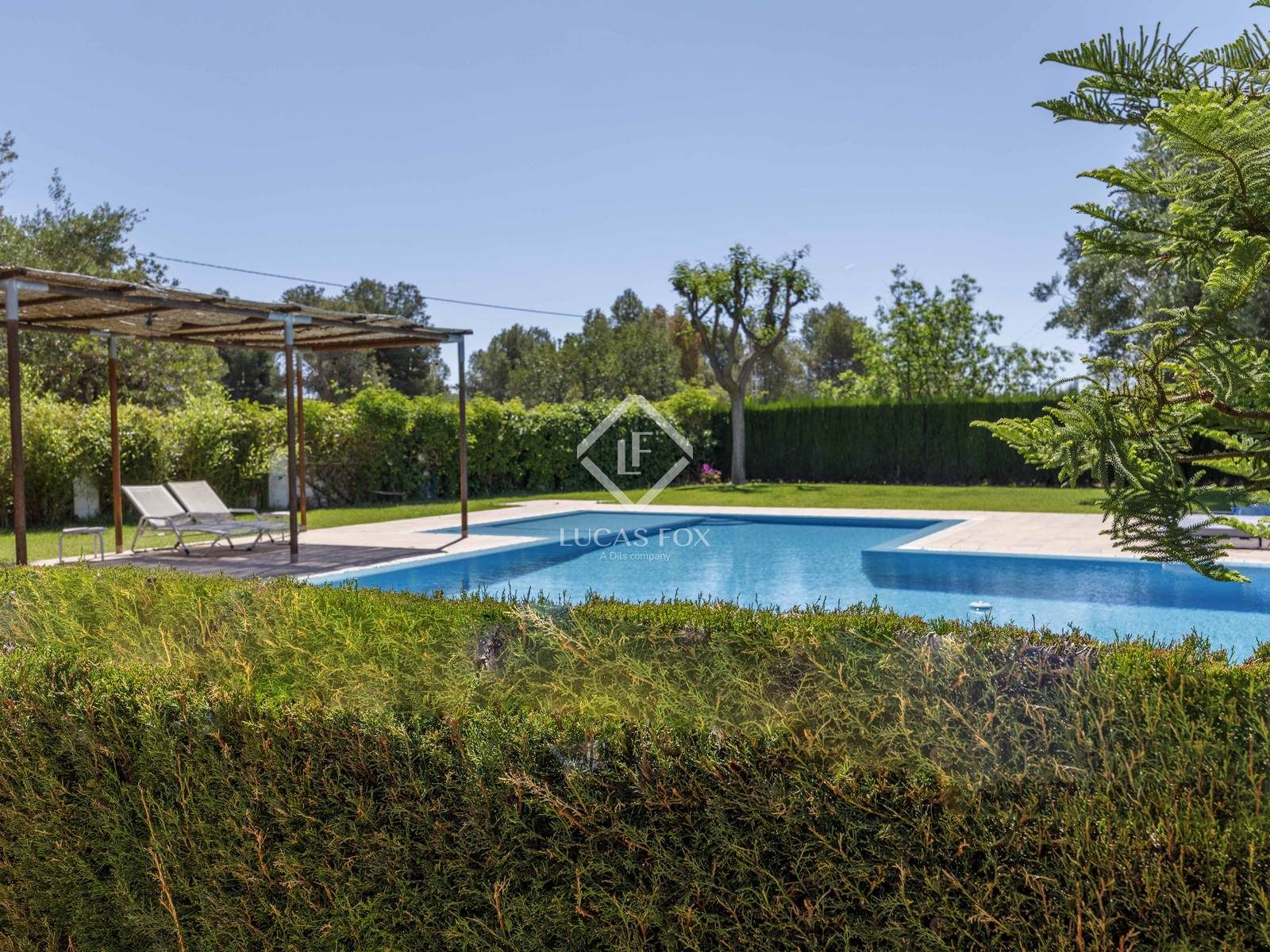 Piscina de Finca rústica en venta en Rocafort con Aire acondicionado, Jardín privado y Terraza