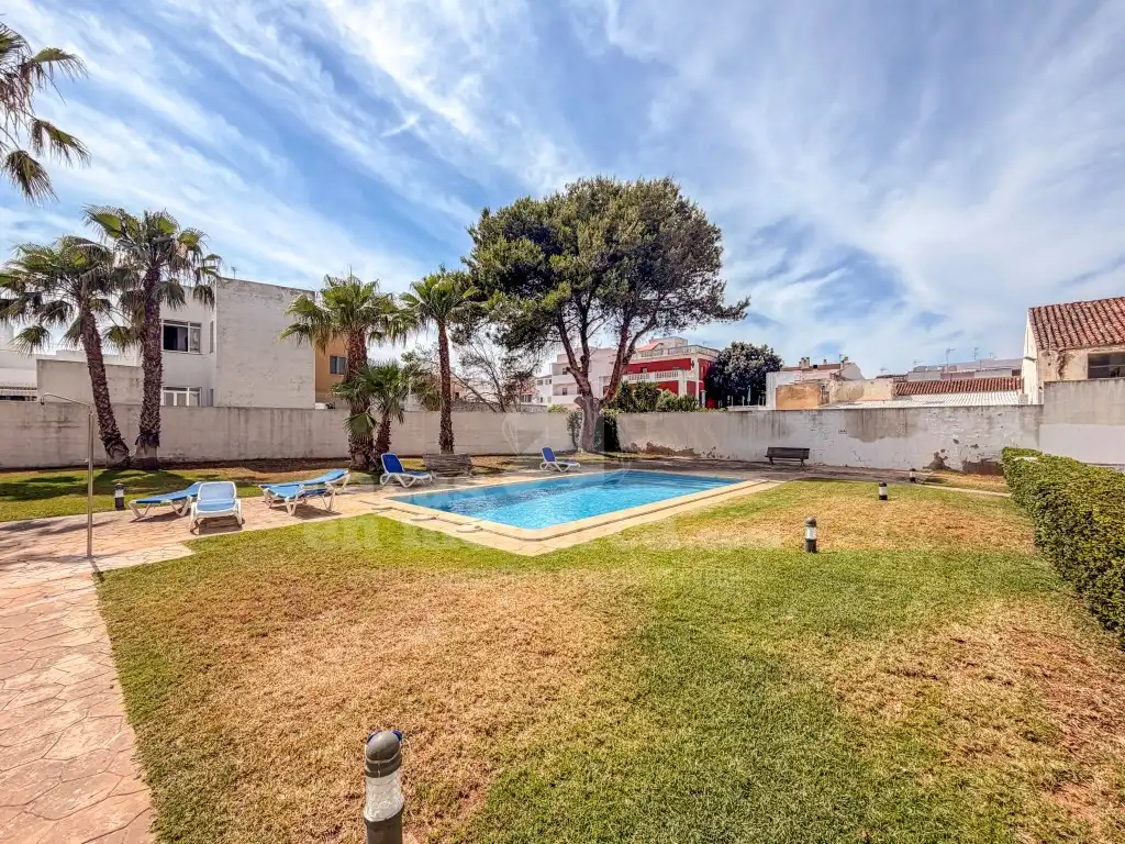 Swimming pool of Ground floor for sale in Ciutadella de Menorca  with Air Conditioner, Terrace and Swimming Pool