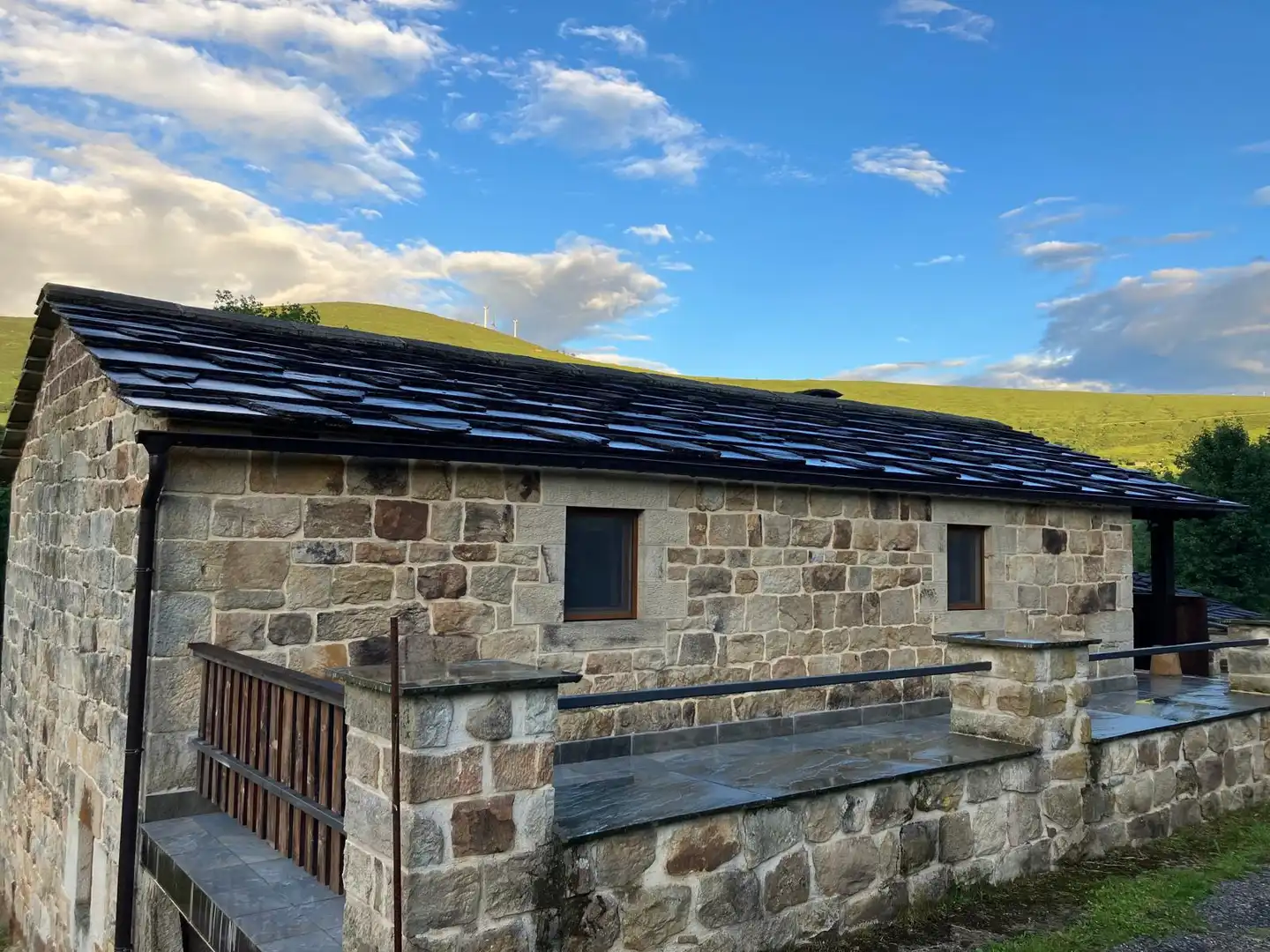 Vista exterior de Finca rústica en venta en San Pedro del Romeral con Calefacción, Jardín privado y Terraza