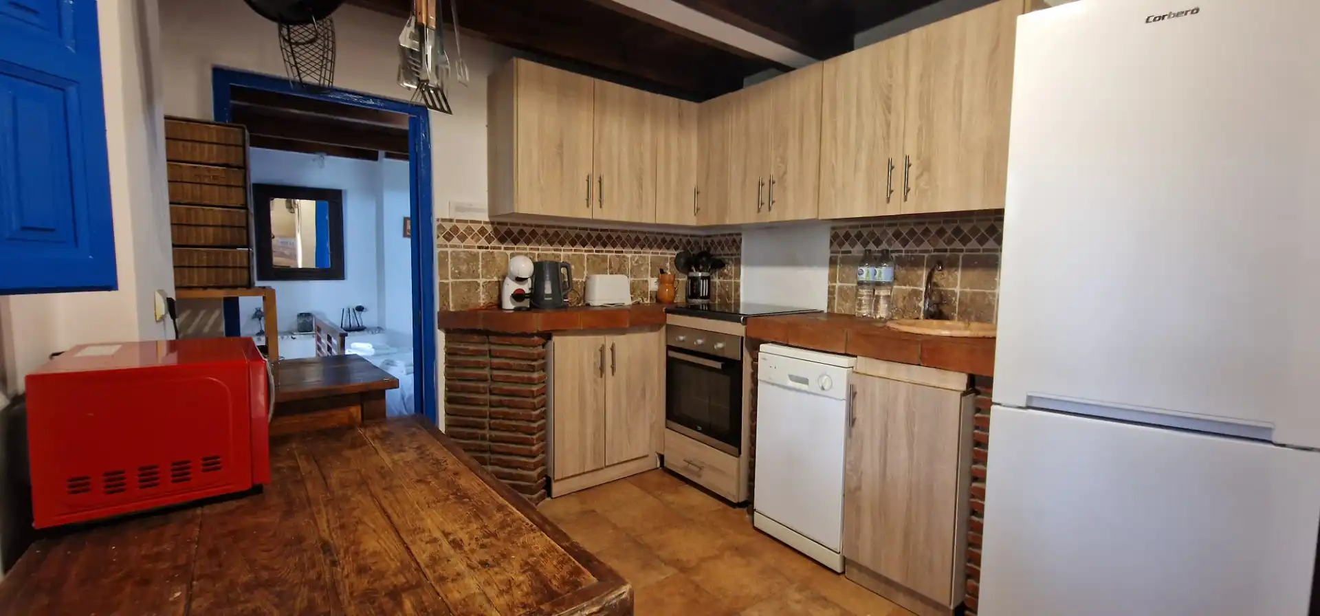 Cocina de Finca rústica en venta en Alhaurín El Grande con Aire acondicionado, Calefacción y Jardín privado